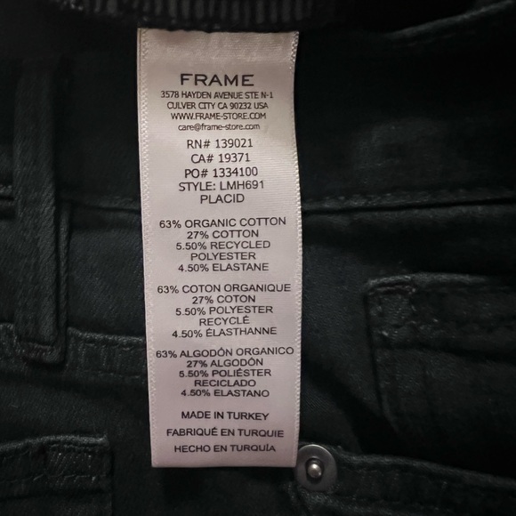 Frame Jeans L'Homme Skinny Dark Wash size 31 - Picture 3 of 12